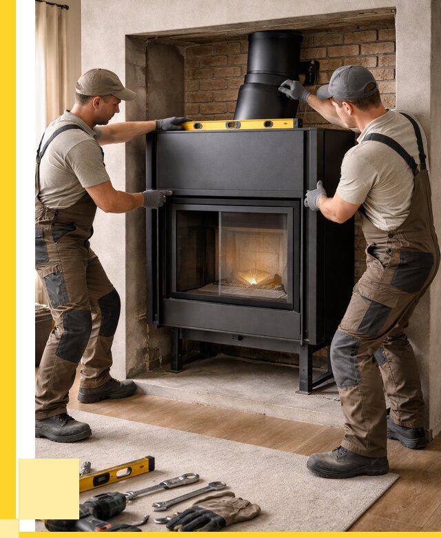 Установка каминных топок в Благовещенске под ключ от 18283 р. | ЭриданБгн