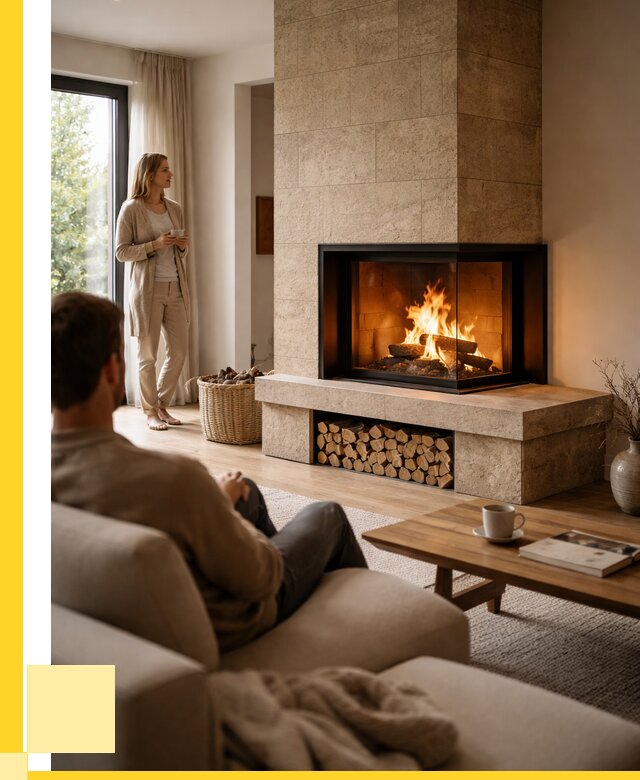 Угловые камины из кирпича установка в Благовещенске от 152355 р. ЭриданБгн