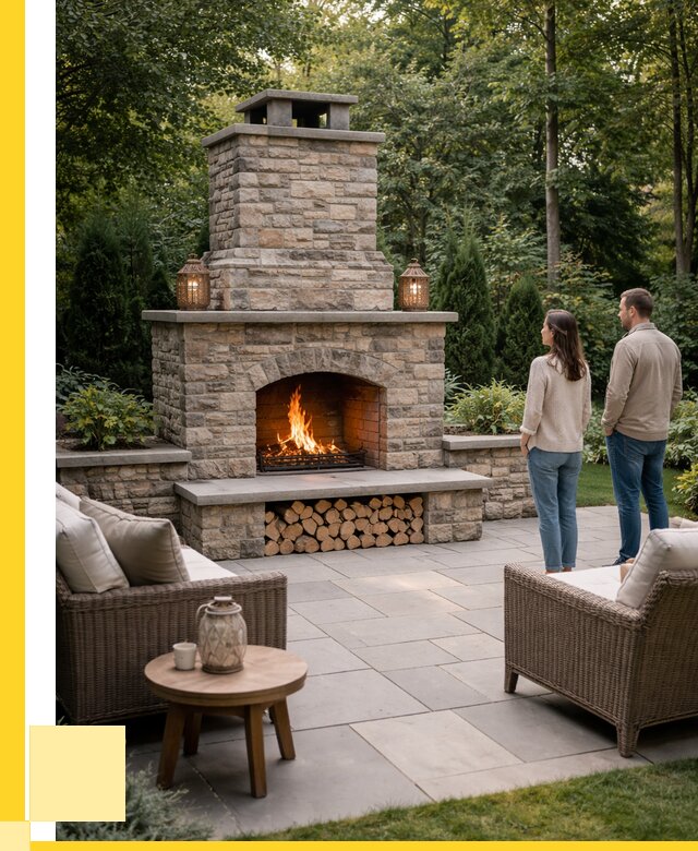 Уличные камины из кирпича в Благовещенске от 152355 р. | ЭриданБгн