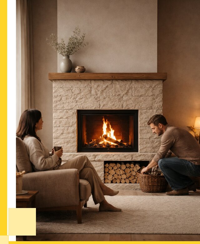 Камины для дома в Благовещенске под ключ от 152355 р. | ЭриданБгн