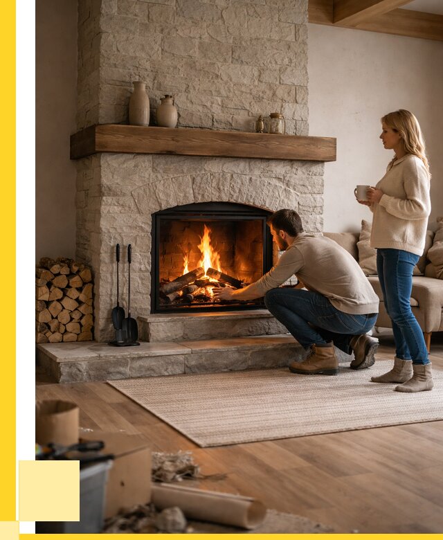 Камины для загородного дома в Благовещенске от 355495 р., ЭриданБгн