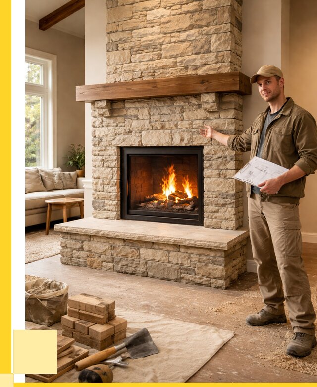 Камины под ключ в Благовещенске от 182826 р. | ЭриданБгн — установка