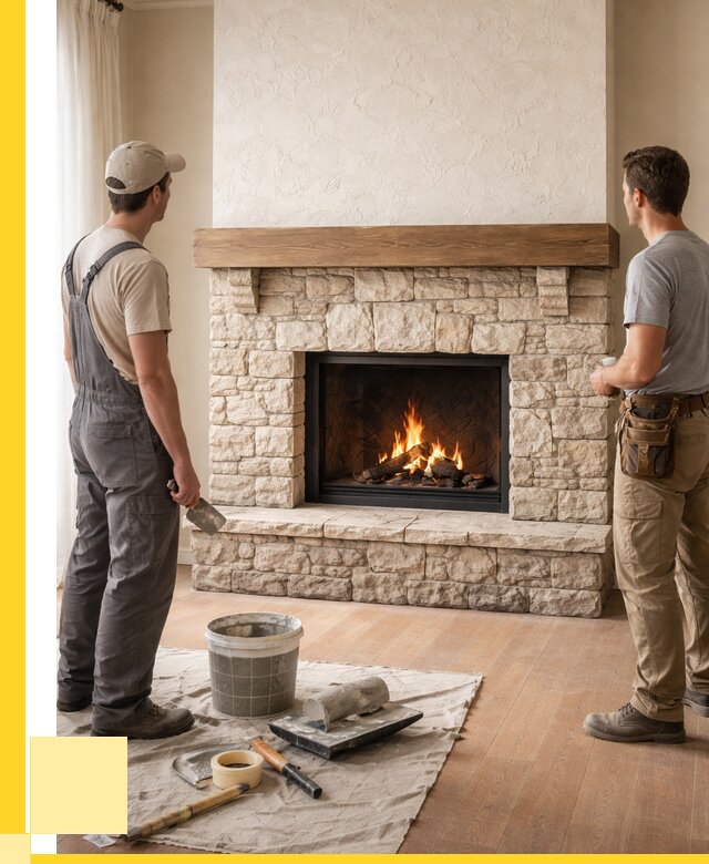 Отделка каминов в Благовещенске от 6602 р. под ключ | ЭриданБгн