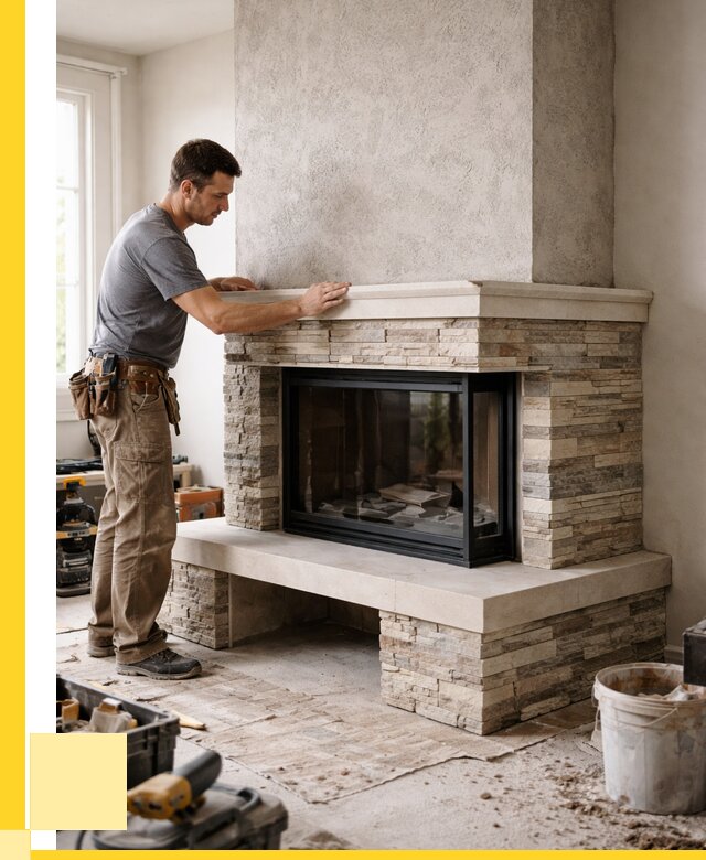 Изготовление каминов под ключ в Благовещенске от 152355 р. | ЭриданБгн