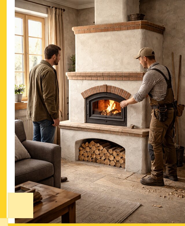 Печи камины в Благовещенске: кирпичные, изразцовые от 60942 р. | ЭриданБгн