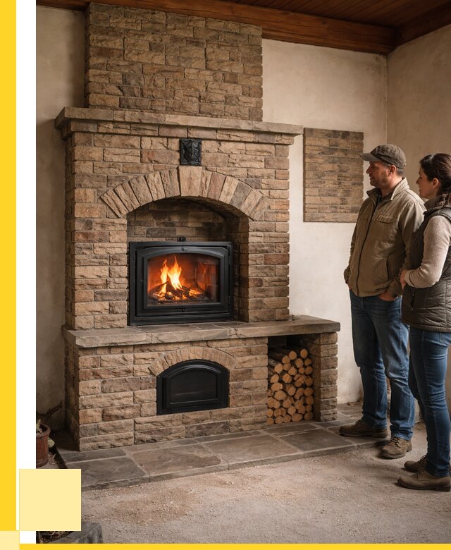 Кирпичная печь под ключ в Благовещенске от 152355 р. | ЭриданБгн