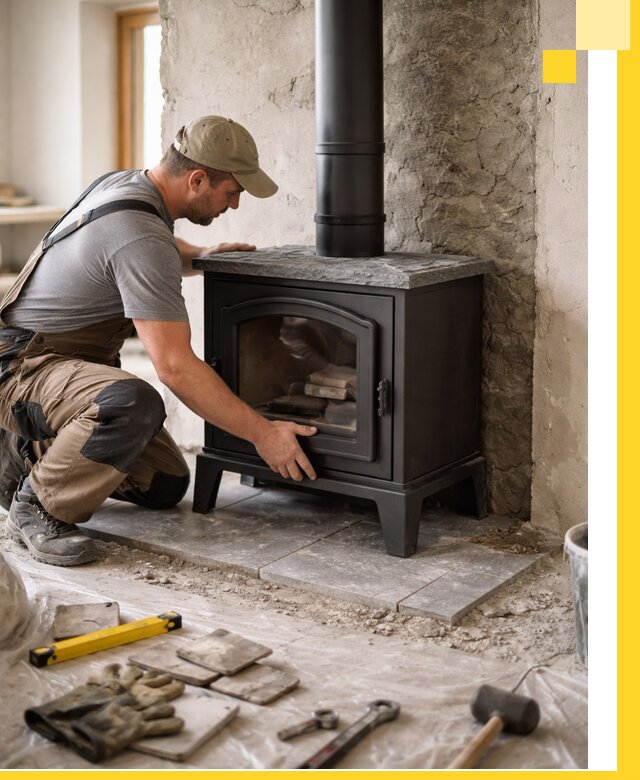 Профессиональный монтаж печей и каминов в Благовещенске под ключ