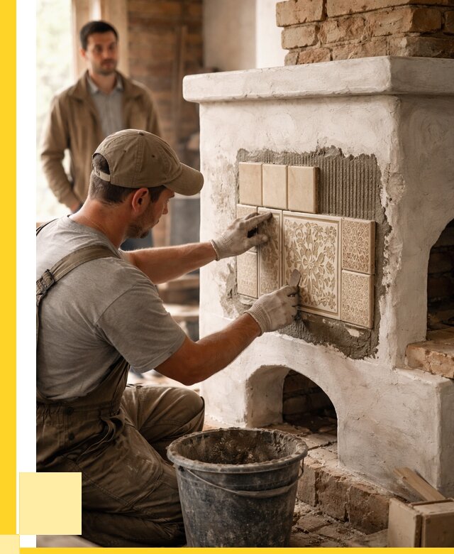 Отделка печей и банных печей в Благовещенске от 35550 р. | ЭриданБгн