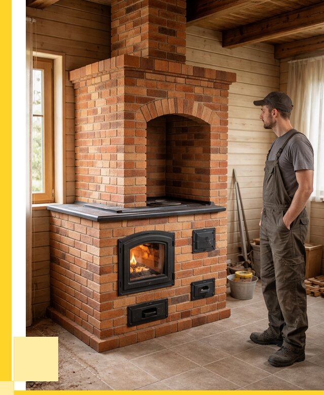 Кирпичные печи в Благовещенске: купить от 152355 р. | ЭриданБгн