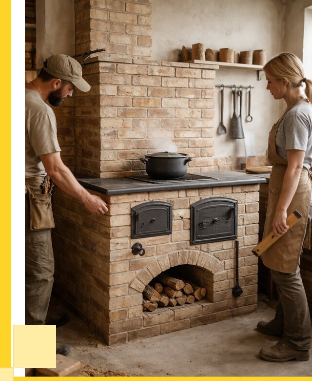 Варочно отопительные печи в Благовещенске от 91413 р. | ЭриданБгн