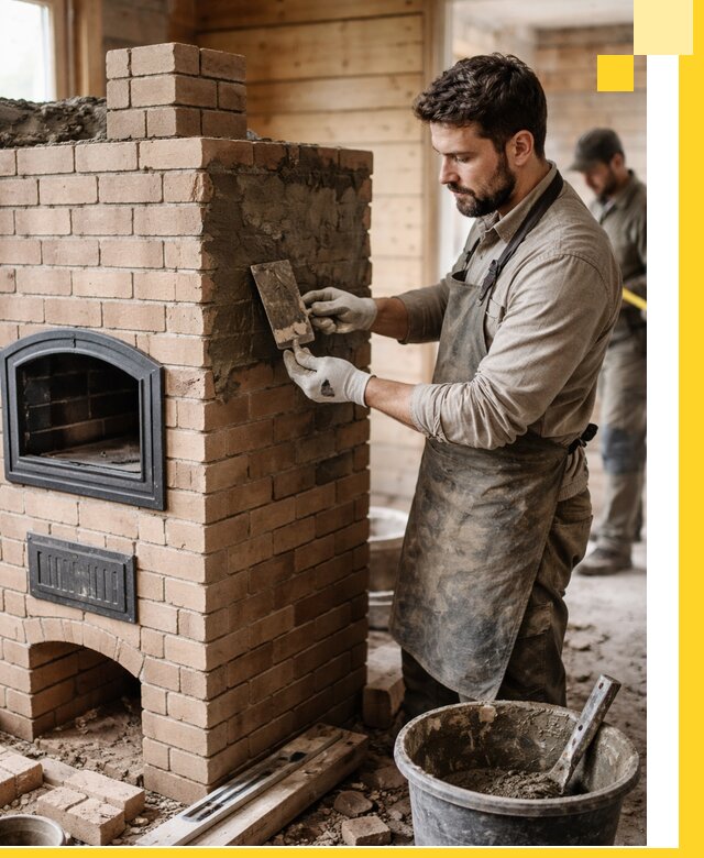 Изготовление и установка печей-шведок под ключ в Благовещенске