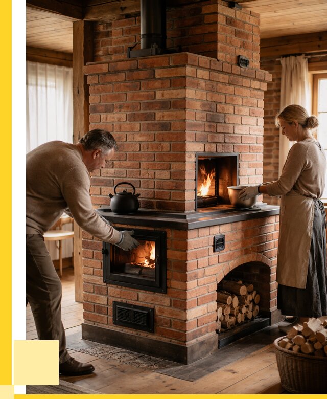 Печи для загородного дома под ключ в Благовещенске от 81256 р. | ЭриданБгн