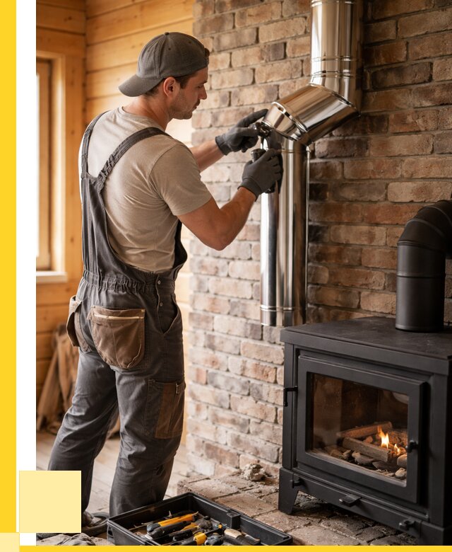 Монтаж дымоходов для печей в Благовещенске от 7618 р. | ЭриданБгн