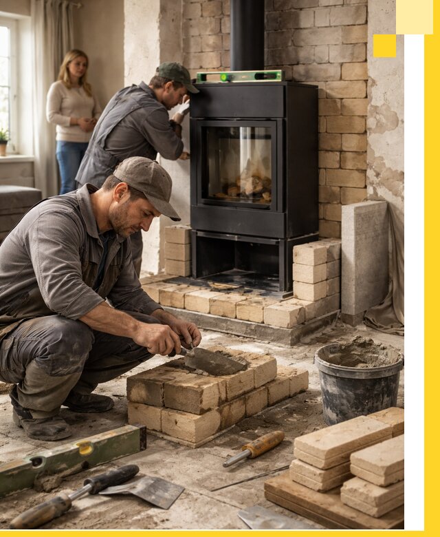 Печи и камины под ключ: проект, установка в Благовещенске