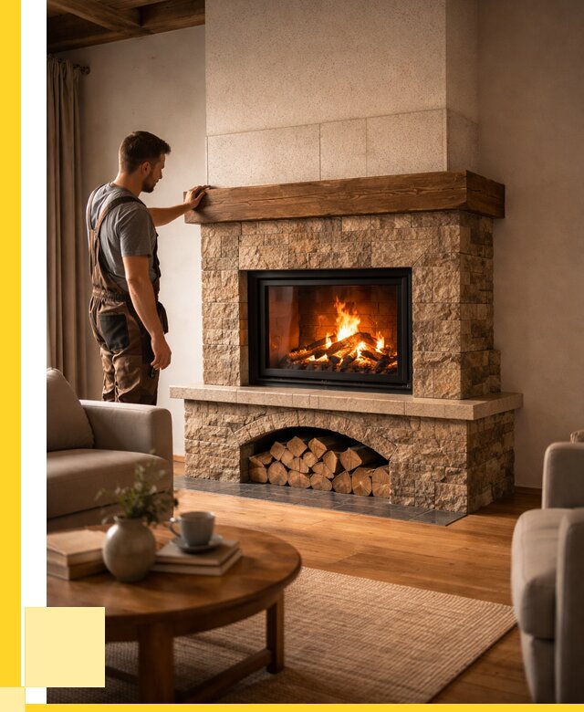 Печи камины для дома под ключ в Благовещенске от 55864 р. | ЭриданБгн