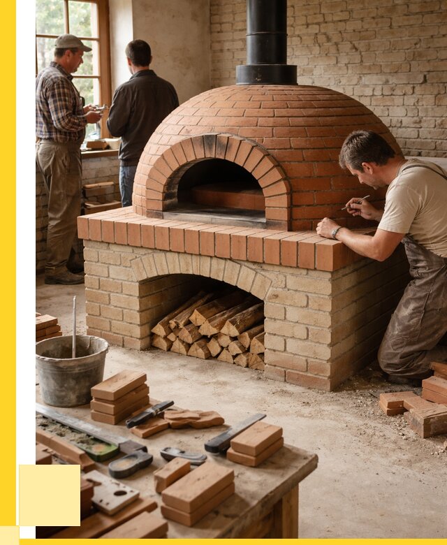 Помпейская печь дровяная для пиццы в Благовещенске | ЭриданБгн от 203140 р.