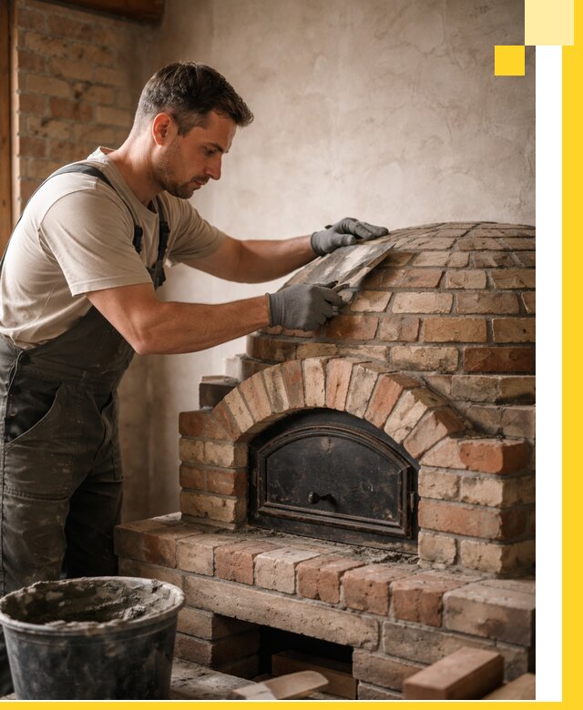 Изготовление и монтаж помпейских печей на заказ в Благовещенске