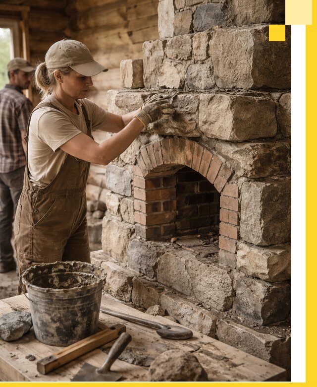 Каменные печи на заказ и монтаж в Благовещенске, долговечные решения