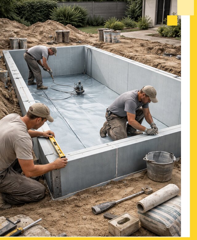 Профессиональный монтаж бассейнов под ключ в Благовещенске с гарантией