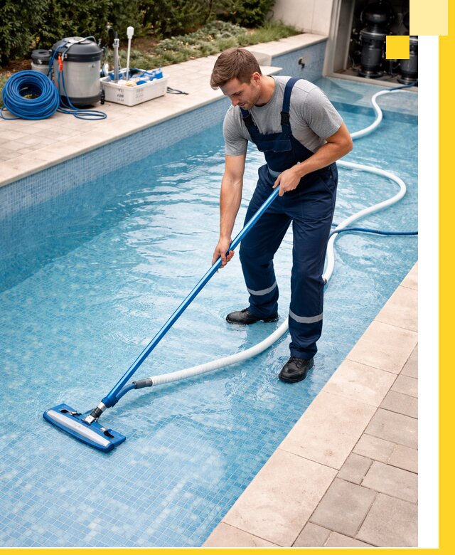 Профессиональная чистка бассейнов и фильтров в Благовещенске под ключ