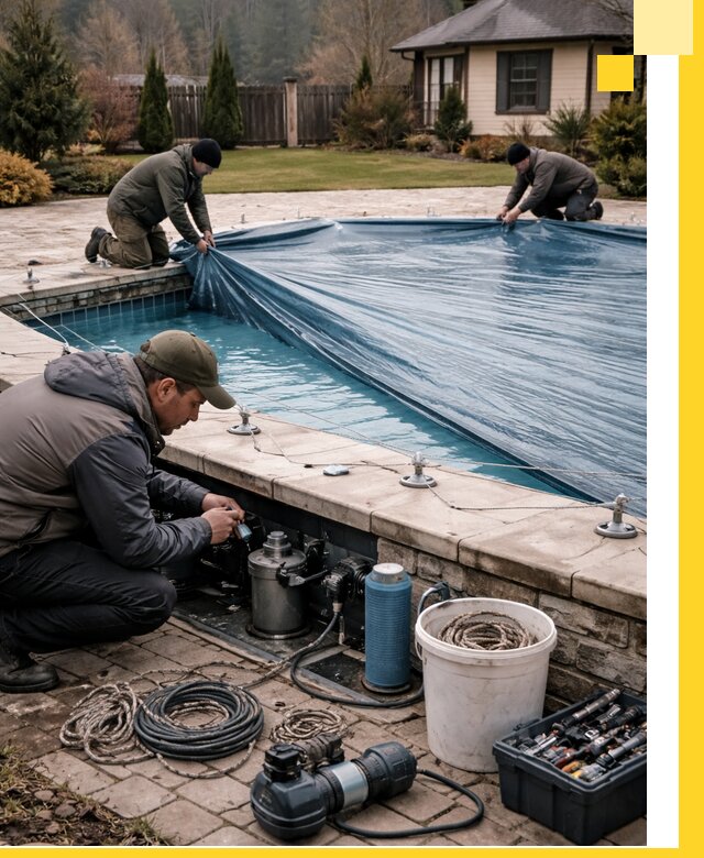 Консервация бассейнов в Благовещенске: подготовка к длительному хранению