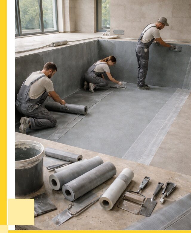 Гидроизоляция бассейнов в Благовещенске от 2031 р., ЭриданБгн