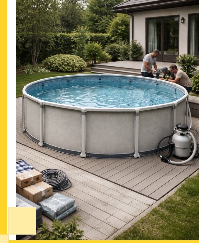 Купить каркасные бассейны в Благовещенске от 45707 р. | ЭриданБгн