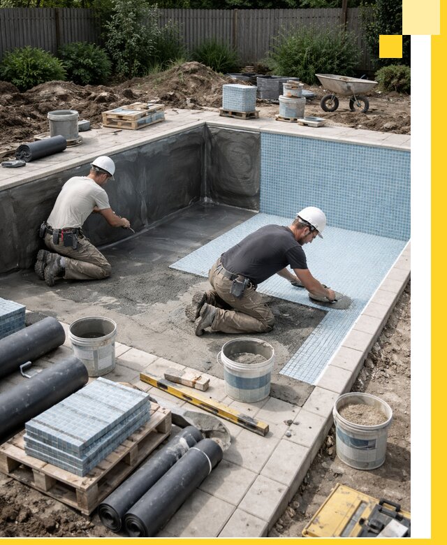 Проектирование и строительство стационарных бассейнов в Благовещенске