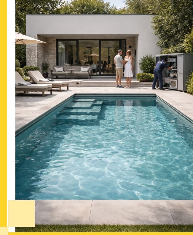 Бассейн в доме в Благовещенске под ключ от 1218840 р. | ЭриданБгн