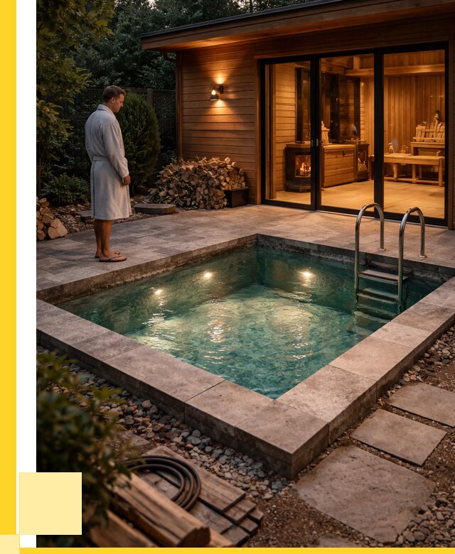 Бани с бассейном под ключ в Благовещенске от 96492 р. | ЭриданБгн