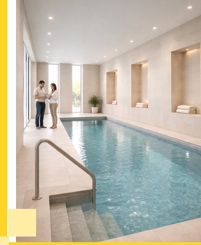 Бассейны в помещении под ключ в Благовещенске от 1523550 р. | ЭриданБгн