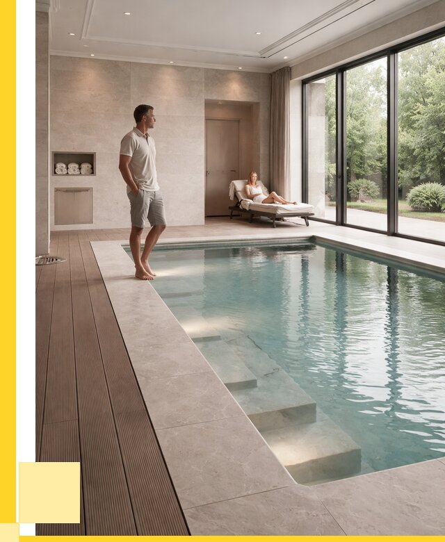 Бассейны в коттедже под ключ в Благовещенске от 1218840 р. | ЭриданБгн