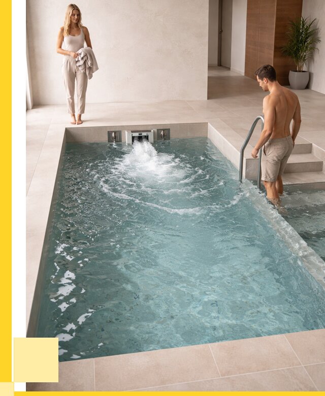 Бассейн с противотоком в Благовещенске от 253925 р. | ЭриданБгн