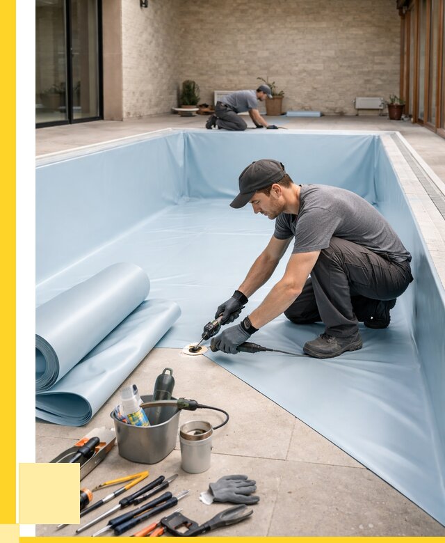 Пленка ПВХ для бассейнов в Благовещенске от 2539 р. | ЭриданБгн