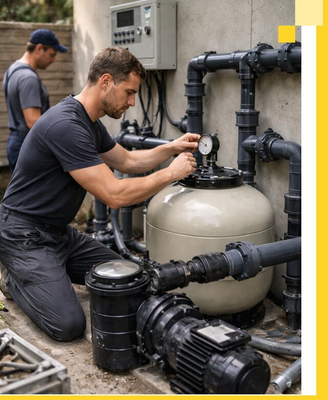 Поставка и монтаж фильтровального оборудования для бассейнов в Благовещенске