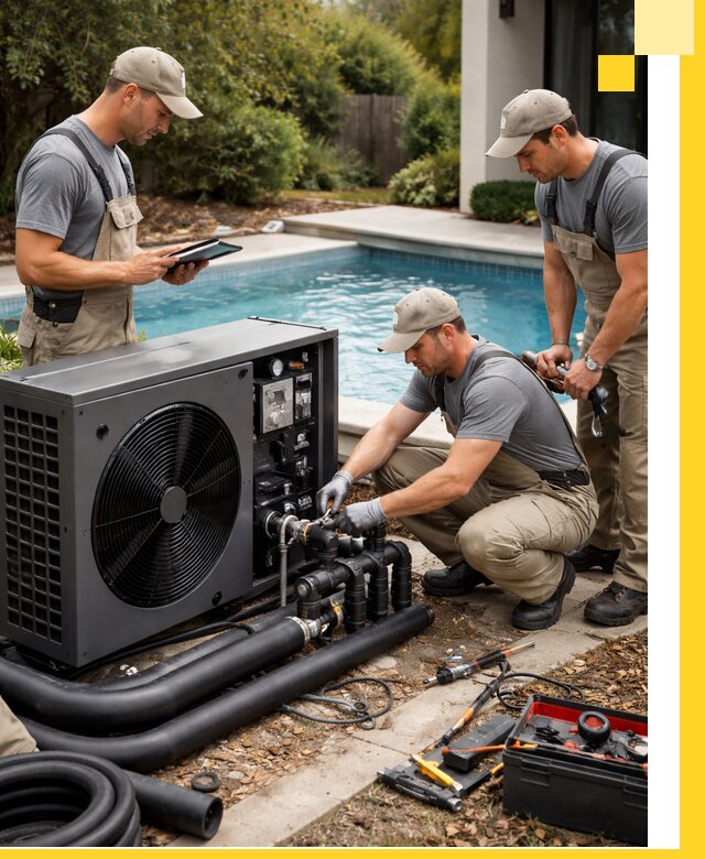 Проектирование и установка тепловых насосов для бассейнов в Благовещенске