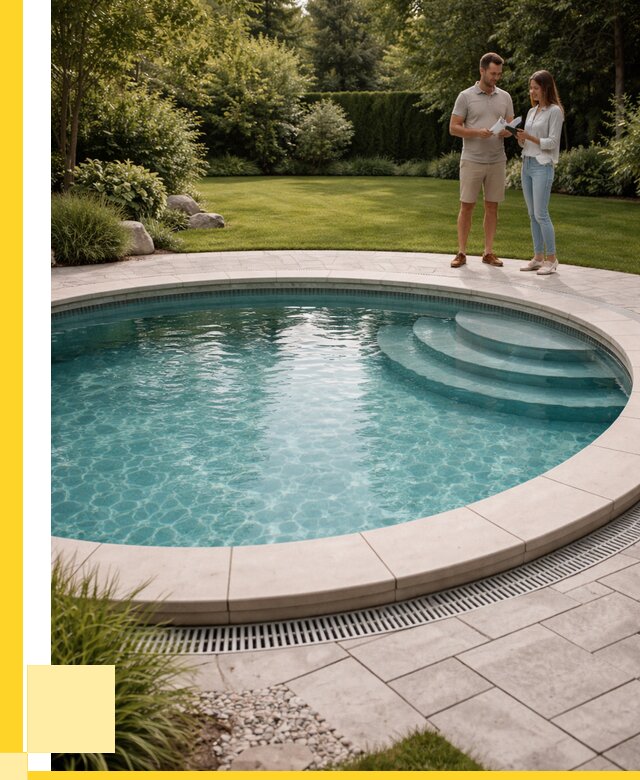 Круглые каркасные бассейны купить в Благовещенске от 253925 р. | ЭриданБгн