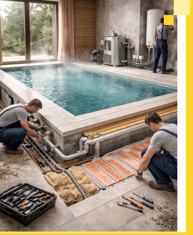 Проектирование и строительство тёплых бассейнов в Благовещенске