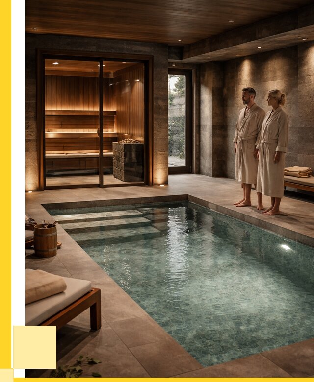 Сауна с большим бассейном в Благовещенске от 1218840 р. ЭриданБгн