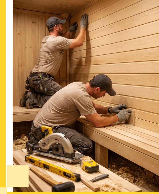 Обшивка саун вагонкой в Благовещенске от 2539 р. | ЭриданБгн