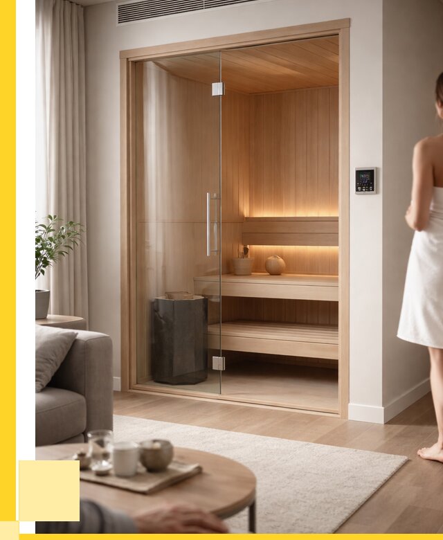 Сауна в квартире под ключ в Благовещенске от 121884 р. ЭриданБгн