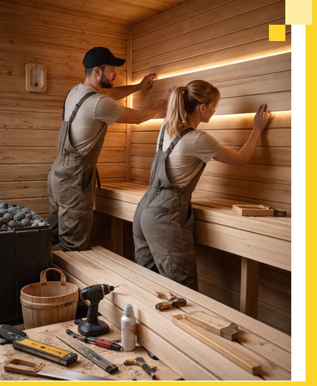 Дизайн саун и бань под ключ с индивидуальным проектом в Благовещенске