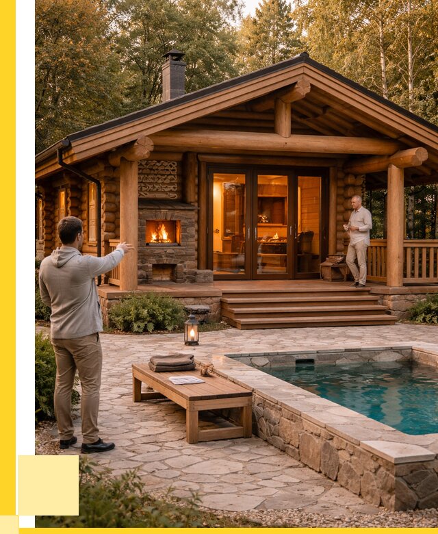 Проекты бань и хамам в Благовещенске от 25393 р. | ЭриданБгн