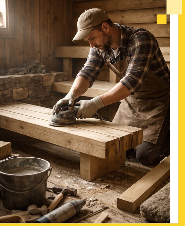 Ремонт бань под ключ в Благовещенске с гарантией качества и сроков