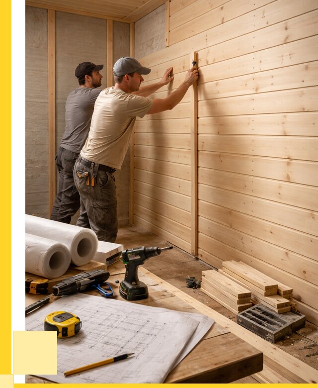 Обшивка бани вагонкой в Благовещенске от 1219 р., ЭриданБгн