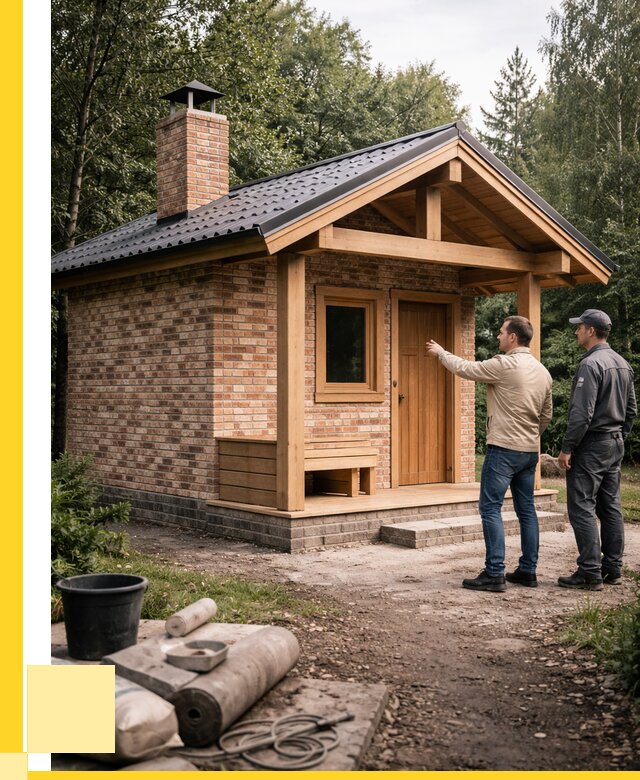 Кирпичные бани и печи в Благовещенске от 355495 р. | ЭриданБгн