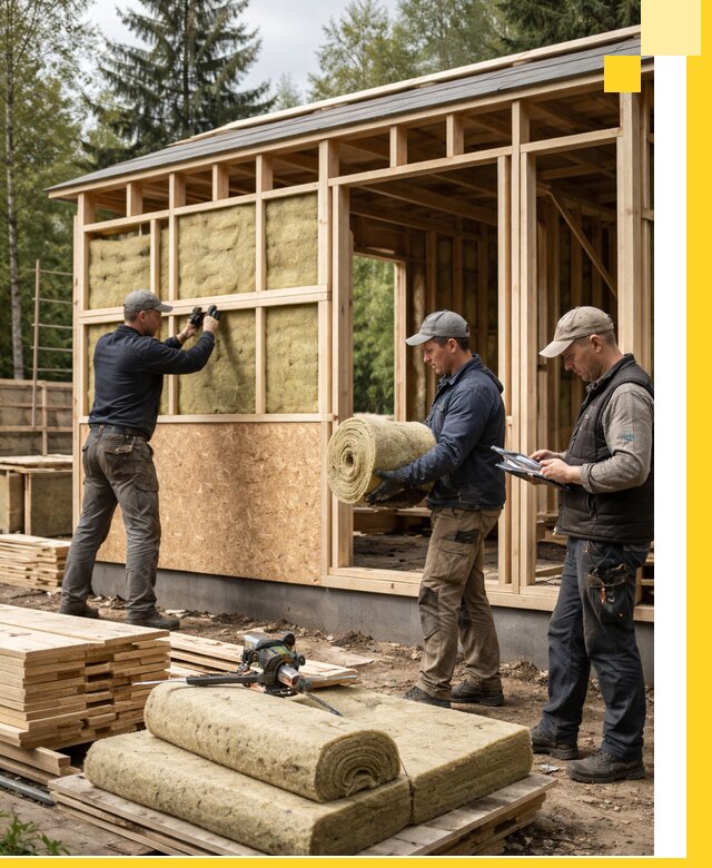 Проектирование и строительство каркасных бань в Благовещенске под ключ