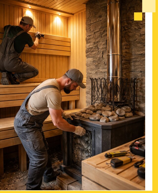 Комплексный дизайн бань, саун и зон отдыха в Благовещенске