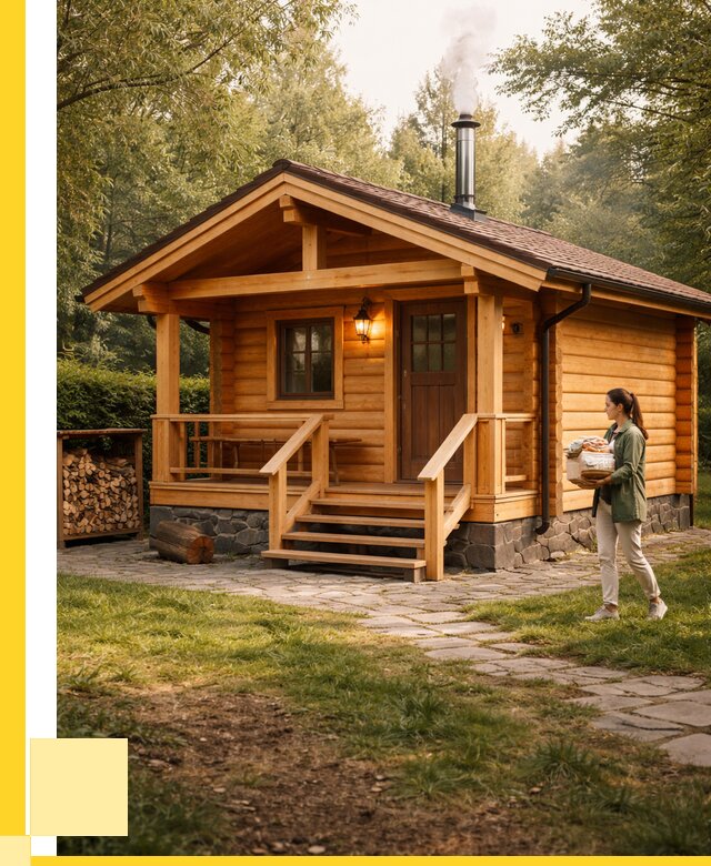 Купить баню под ключ в Благовещенске от 660205 р. | ЭриданБгн