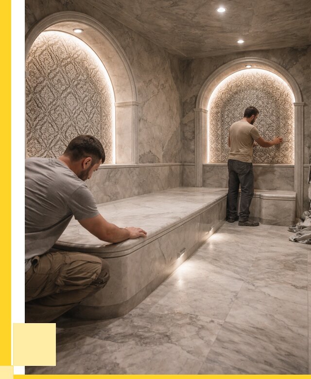 Турецкие бани под ключ в Благовещенске от 253925 р. | ЭриданБгн